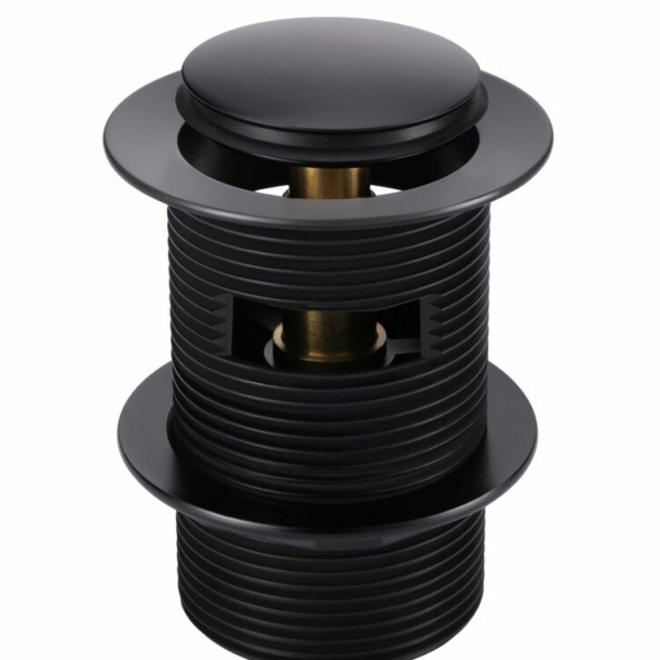 Waste Basin Popup   32Mm  Slotted Black